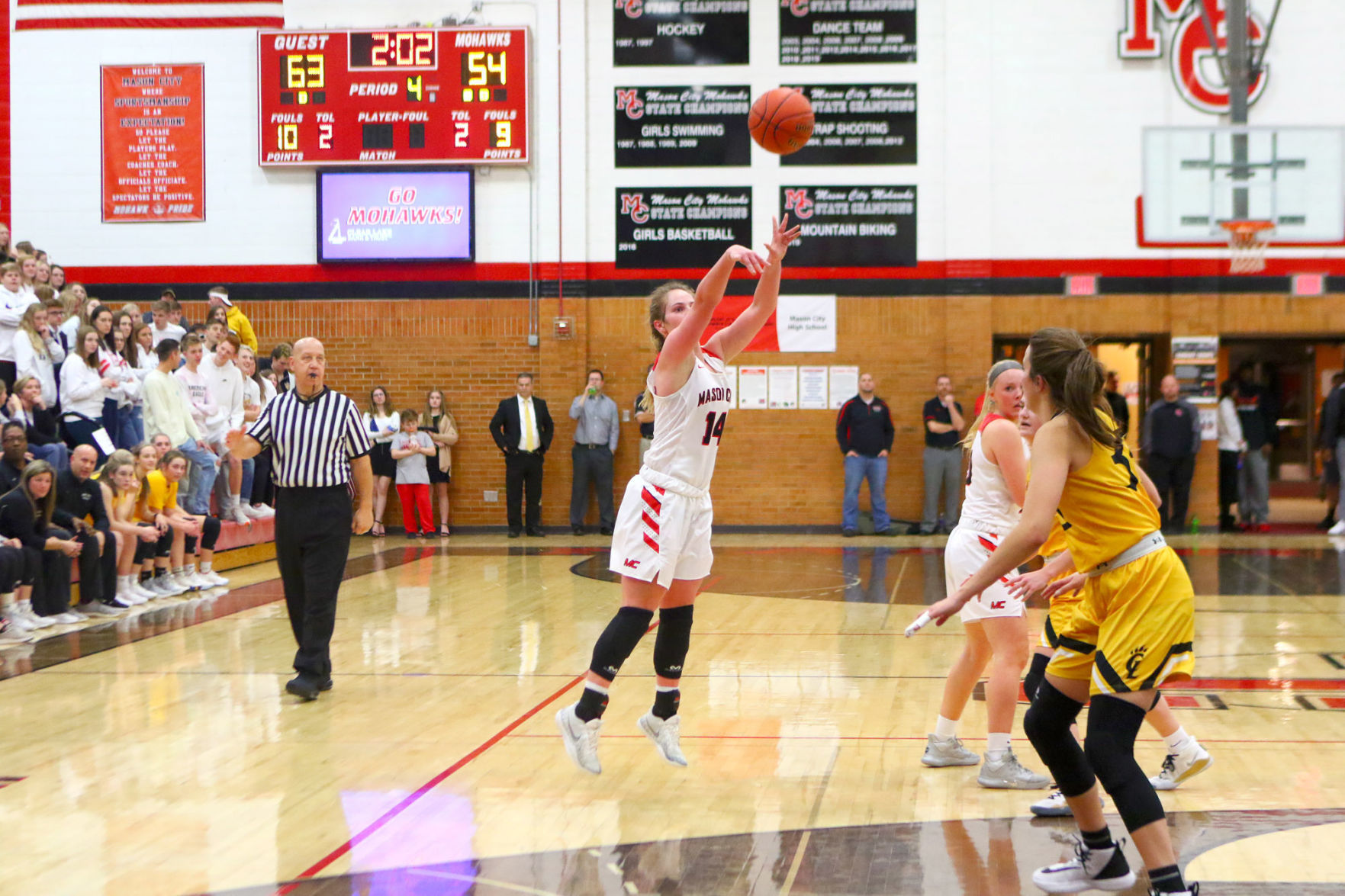 Clear Lake vs. Mason City girls basketball-12